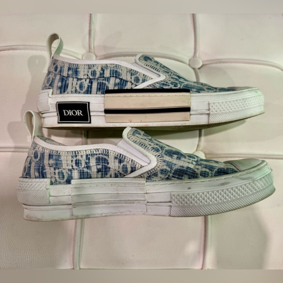 Dior Oblique Kasuri Jacquard Slip On shoes - Picture 3 of 6